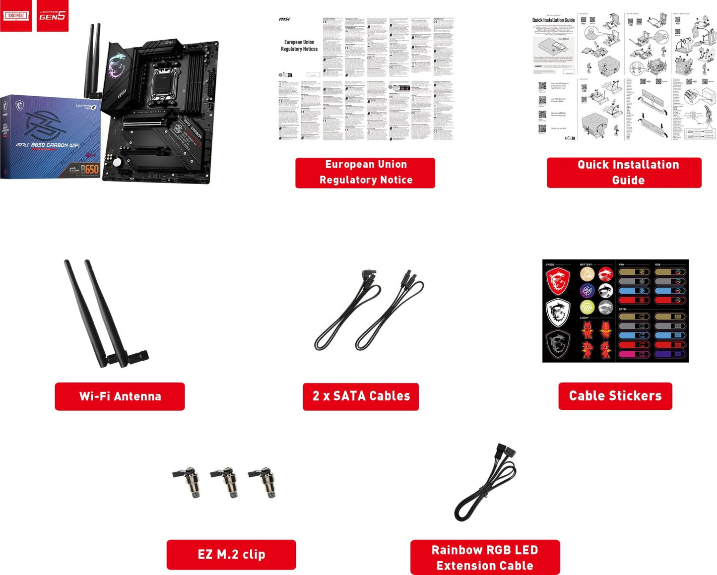 MBD AM5 MSI MPG B650 Carbon WIFI