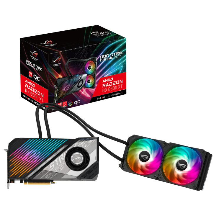 GPU RX 6900XT ASUS ROG-STRIX-LC-RX6900XT-O16G-GAMING Graphic